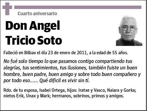 TRICIO SOTO,ANGEL