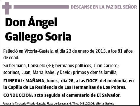 GALLEGO SORIA,ANGEL