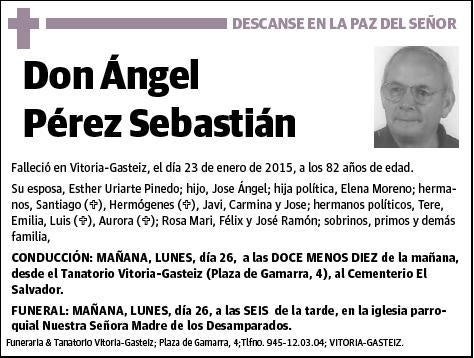 PEREZ SEBASTIAN,ANGEL