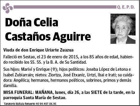 CASTAÑOS AGUIRRE,CELIA