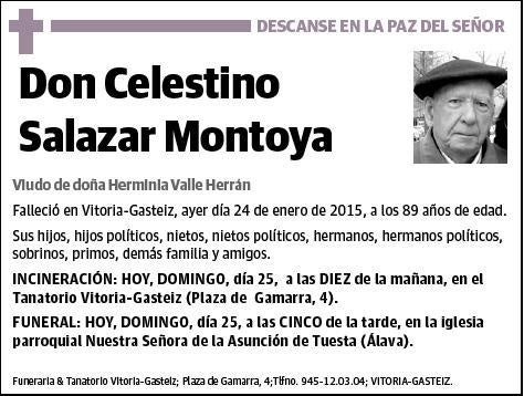 SALAZAR MONTOYA,CELESTINO