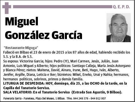 GONZALEZ GARCIA,MIGUEL