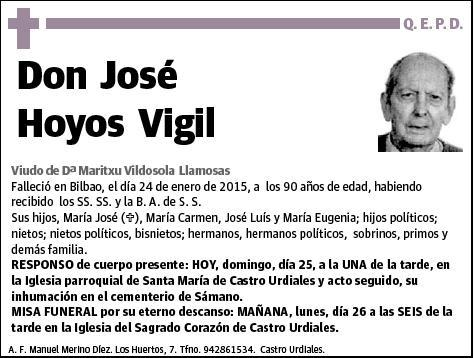 HOYOS VIGIL,JOSE