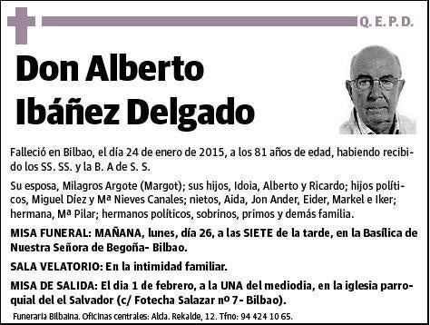 IBAÑEZ DELGADO,ALBERTO