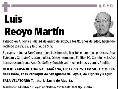 REOYO MARTIN,LUIS