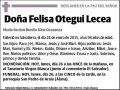 OTEGUI LECEA,FELISA