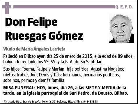 RUESGAS GOMEZ,FELIPE