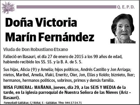 MARIN FERNANDEZ,VICTORIA