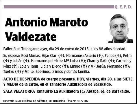 MAROTO VALDEZATE,ANTONIO