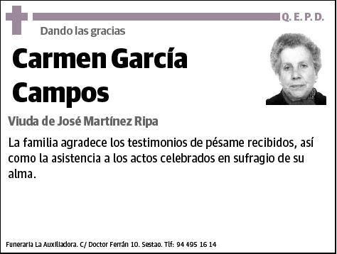 GARCIA CAMPOS,CARMEN