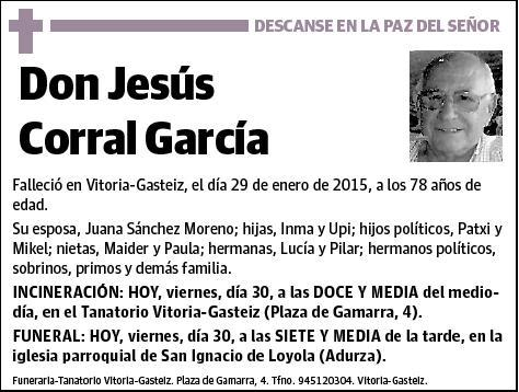 CORRAL GARCIA,JESUS