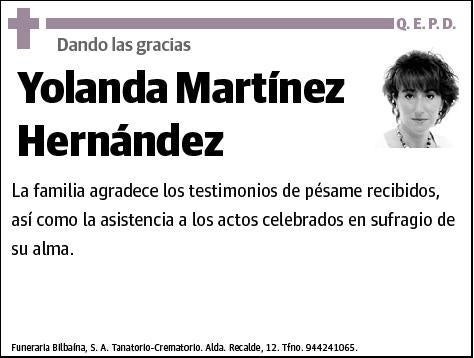 MARTINEZ HERNANDEZ,YOLANDA