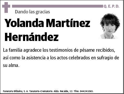 MARTINEZ HERNANDEZ,YOLANDA