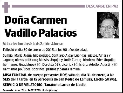 VADILLO PALACIOS,CARMEN