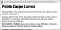 ZAZPE LARREA,PABLO
