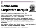 CARPINTERO BARQUIN,GLORIA
