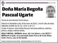 PASCUAL UGARTE,MARIA BEGOÑA