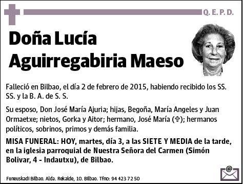 AGUIRREGABIRIA MAESO,LUCIA