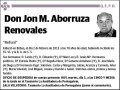 ABORRUZA RENOVALES,JON M.