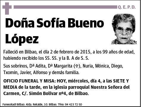 BUENO LOPEZ,SOFIA