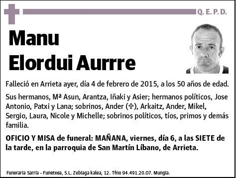 ELORDUI AURRE,MANU