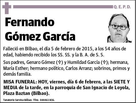 GOMEZ GARCIA,FERNANDO