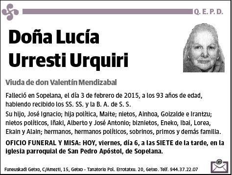 URRESTI URQUIRI,LUCIA