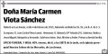 VIOTA SANCHEZ,MARIA CARMEN