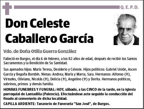 CABALLERO GARCIA,CELESTE