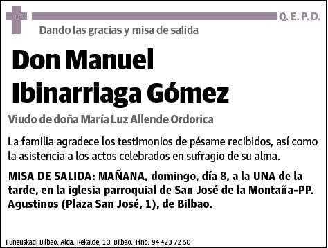 IBINARRIAGA GOMEZ,MANUEL