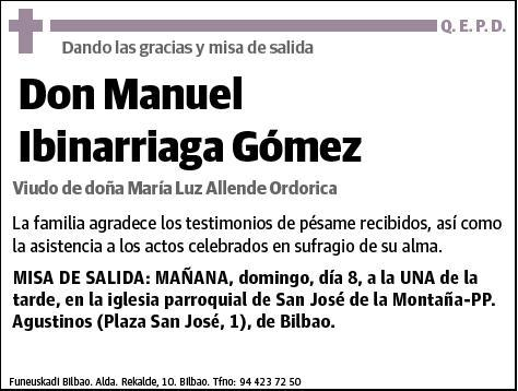 IBINARRIAGA GOMEZ,MANUEL