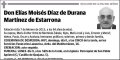 DIAZ DE DURANA MARTINEZ DE ESTARRONA,ELIAS MOISES