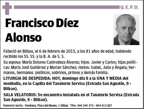 DIEZ ALONSO,FRANCISCO