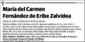 FERNANDEZ DE ERIBE ZALVIDEA,MARIA DEL CARMEN