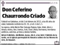 CHAURRONDO CRIADO,CEFERINO