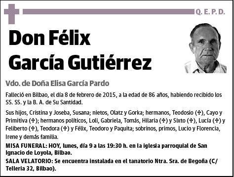 GARCIA GUTIERREZ,FELIX