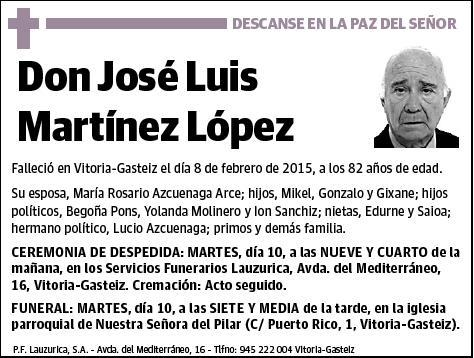 MARTINEZ LOPEZ,JOSE LUIS