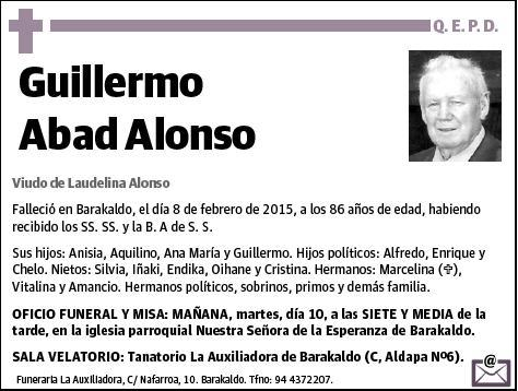 ABAD ALONSO,GUILLERMO