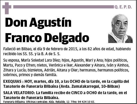 FRANCO DELGADO,AGUSTIN