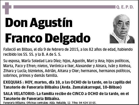 FRANCO DELGADO,AGUSTIN