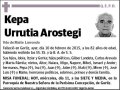 URRUTIA AROSTEGI,KEPA