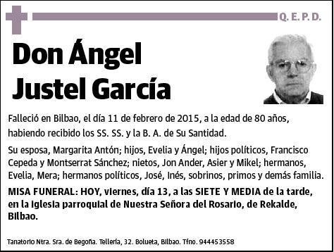 JUSTEL GARCIA,ANGEL