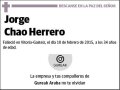 CHAO HERRERO,JORGE