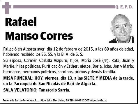 MANSO CORRES,RAFAEL