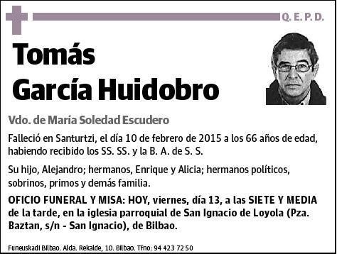 GARCIA HUIDOBRO,TOMAS