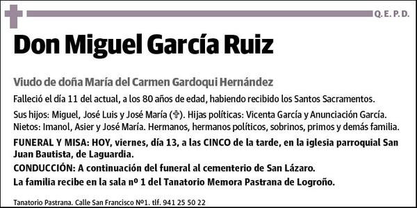 GARCIA RUIZ,MIGUEL