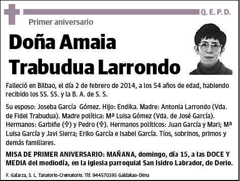 TRABUDUA LARRONDO,AMAIA