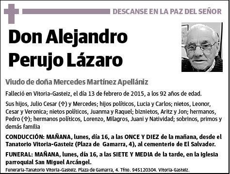 PERUJO LAZARO,ALEJANDRO