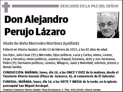 PERUJO LAZARO,ALEJANDRO