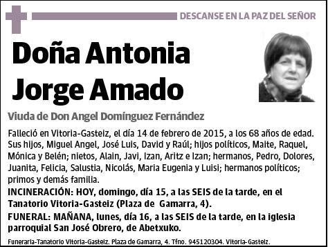 JORGE AMADO,ANTONIA